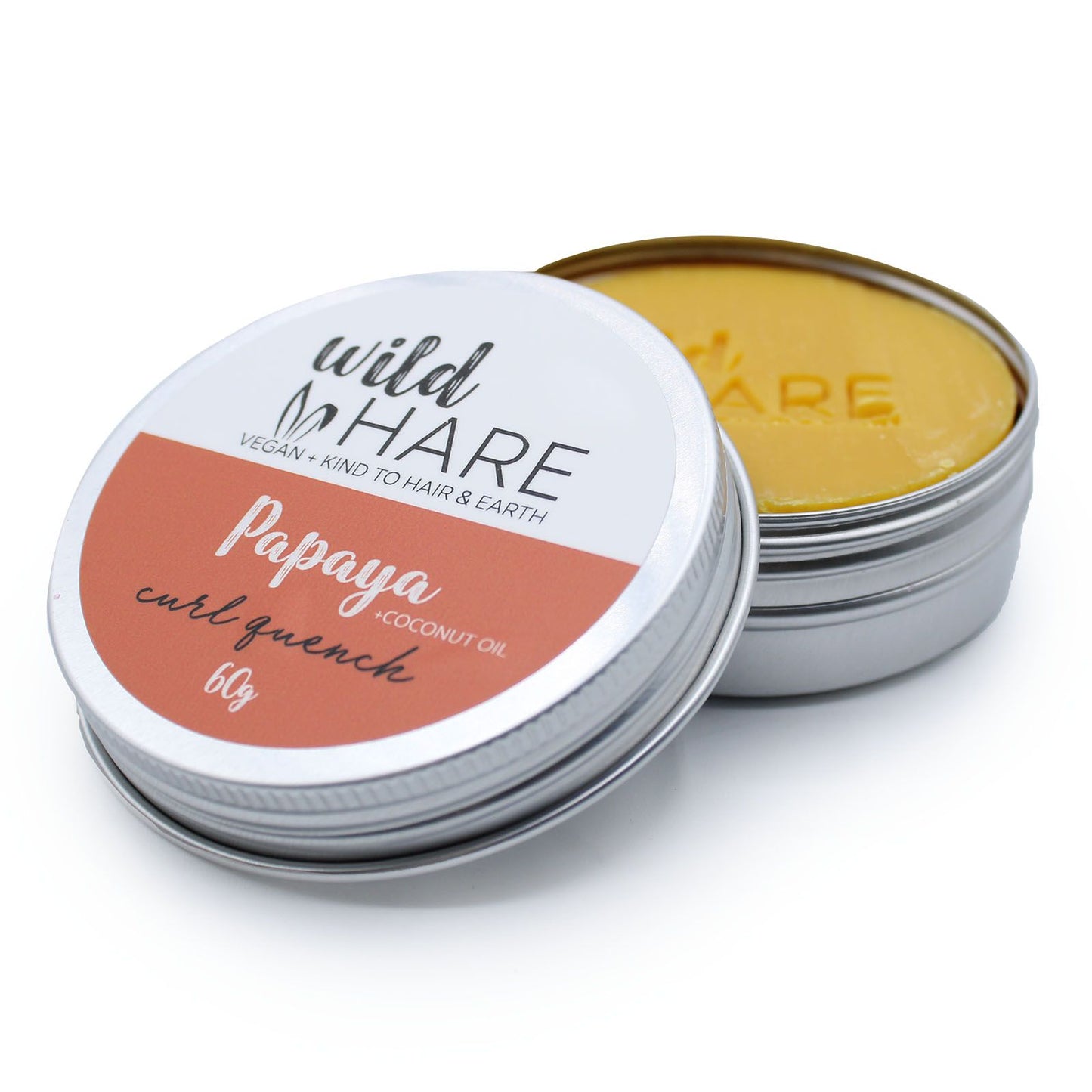 Wild Hare - Solid Shampoo - 60g Tin - Pappaya