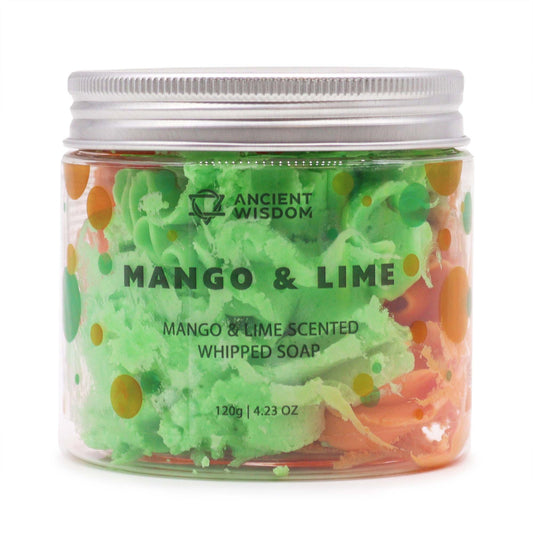 AW Home - Whipped Soap - 120g Jar - Mango and Lime