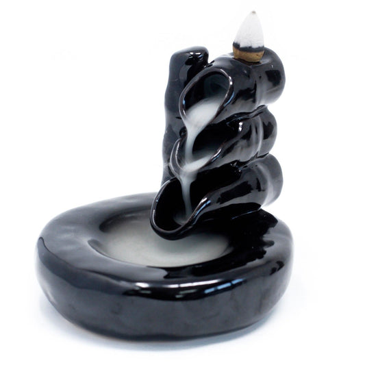 Back Flow Incense Burner - Bamboo Pool
