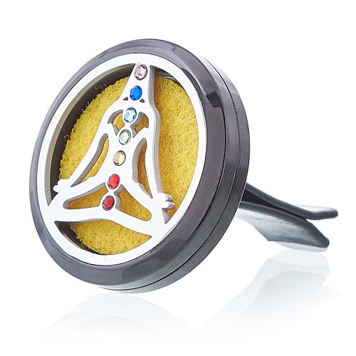 Car Fragrance - Diffuser Kit - Vent Clip - Yoga Chakra