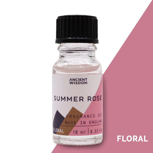 Fragrance Oil - 10ml Bottle - Summer Rose