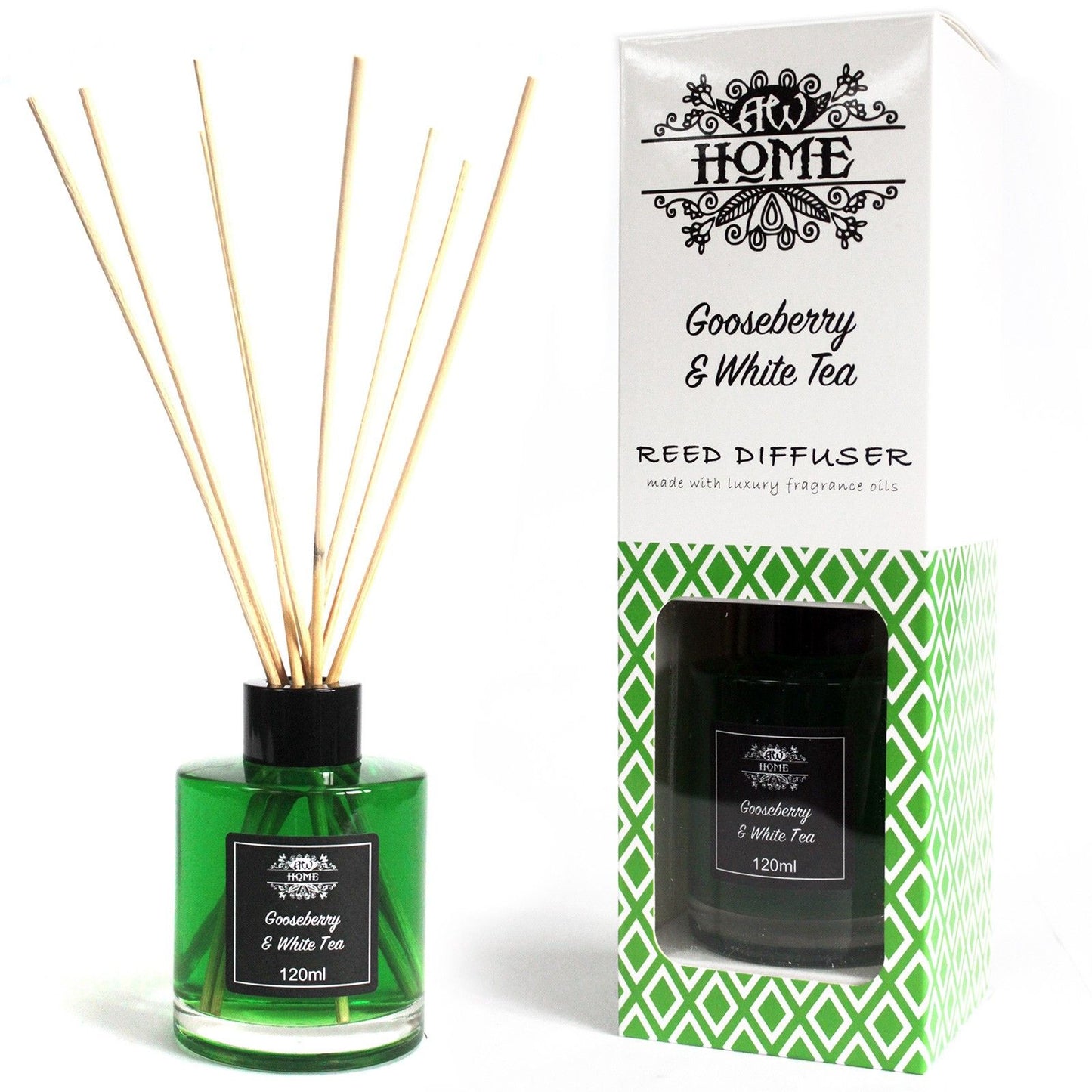 AW Home - Reed Diffuser - 120ml - Gooseberry and White Tea