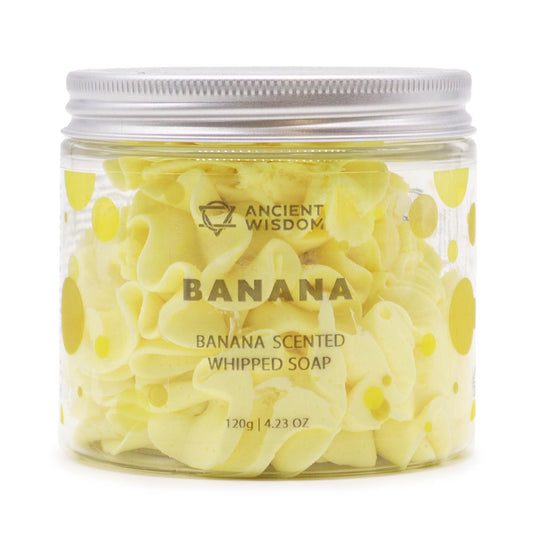 AW Home - Whipped Soap - 120g Jar - Banana