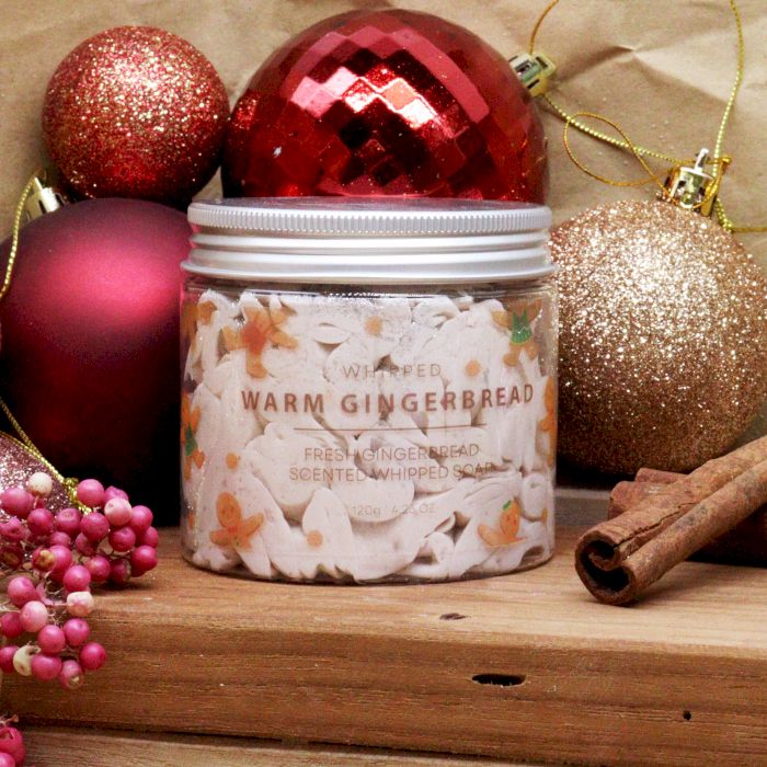 AW Home - Whipped Soap - 120g Jar - Warm Gingerbread