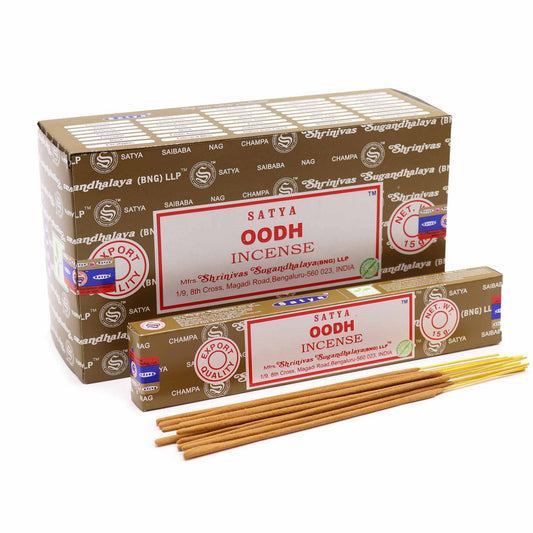 Satya Incense - Oodh - Pack of 15 Sticks