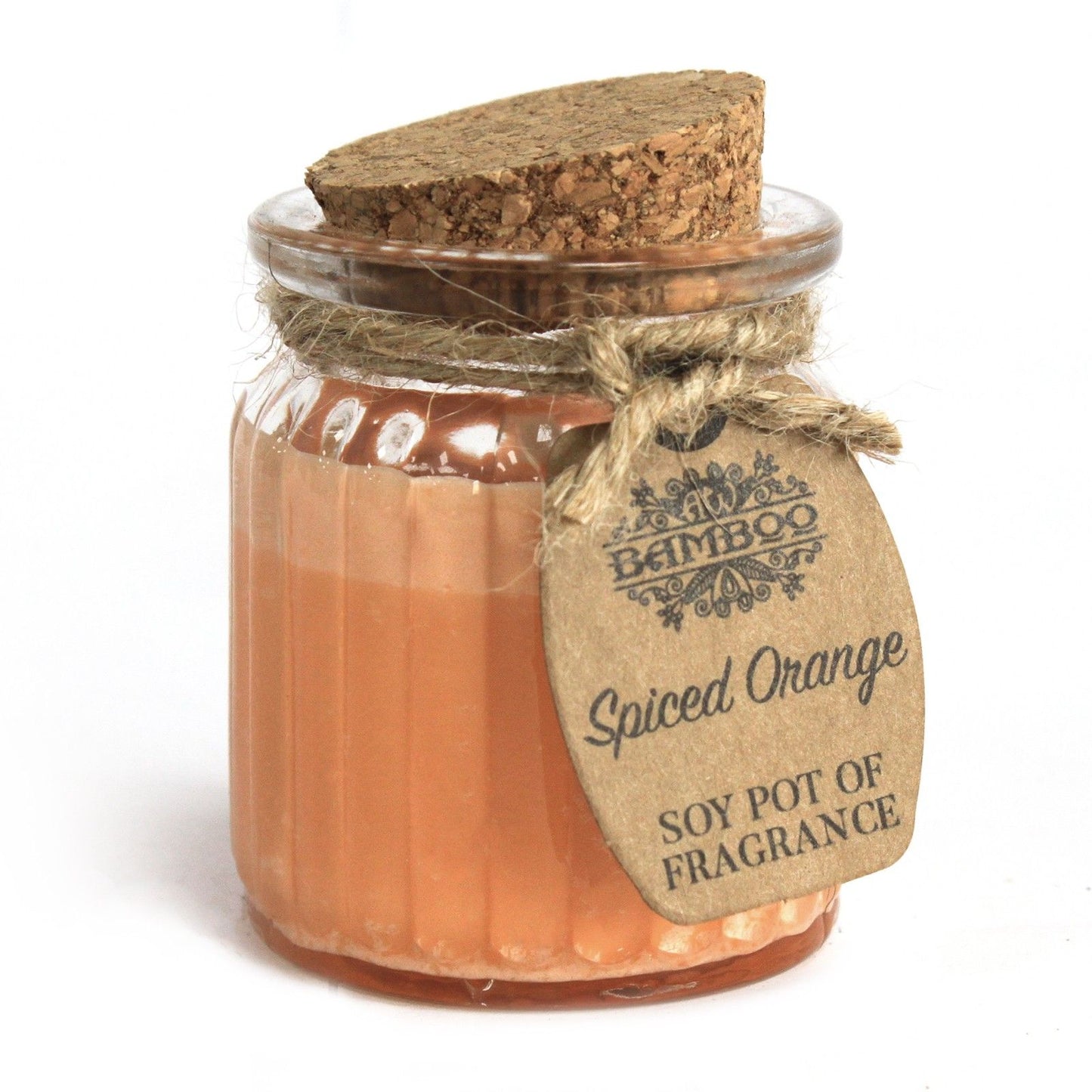Pot of Fragrance Candle - Soy Wax - Spiced Orange