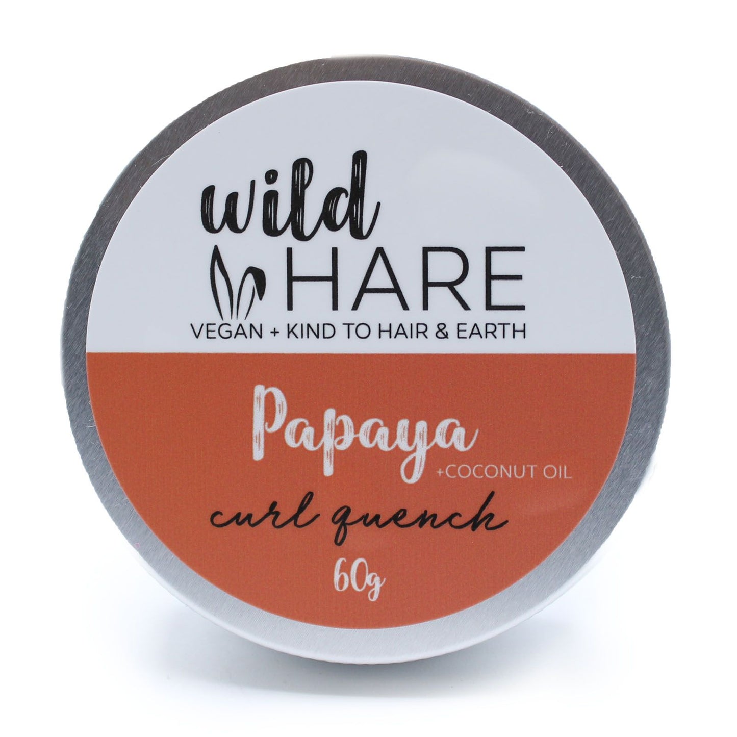 Wild Hare - Solid Shampoo - 60g Tin - Pappaya