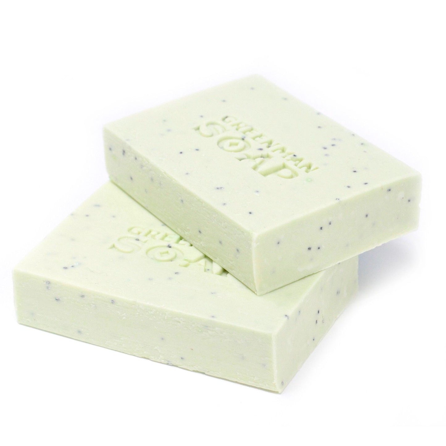 Greenman - Hand Made Soap Bar - 100g Slice - Antiseptic Spot Attack