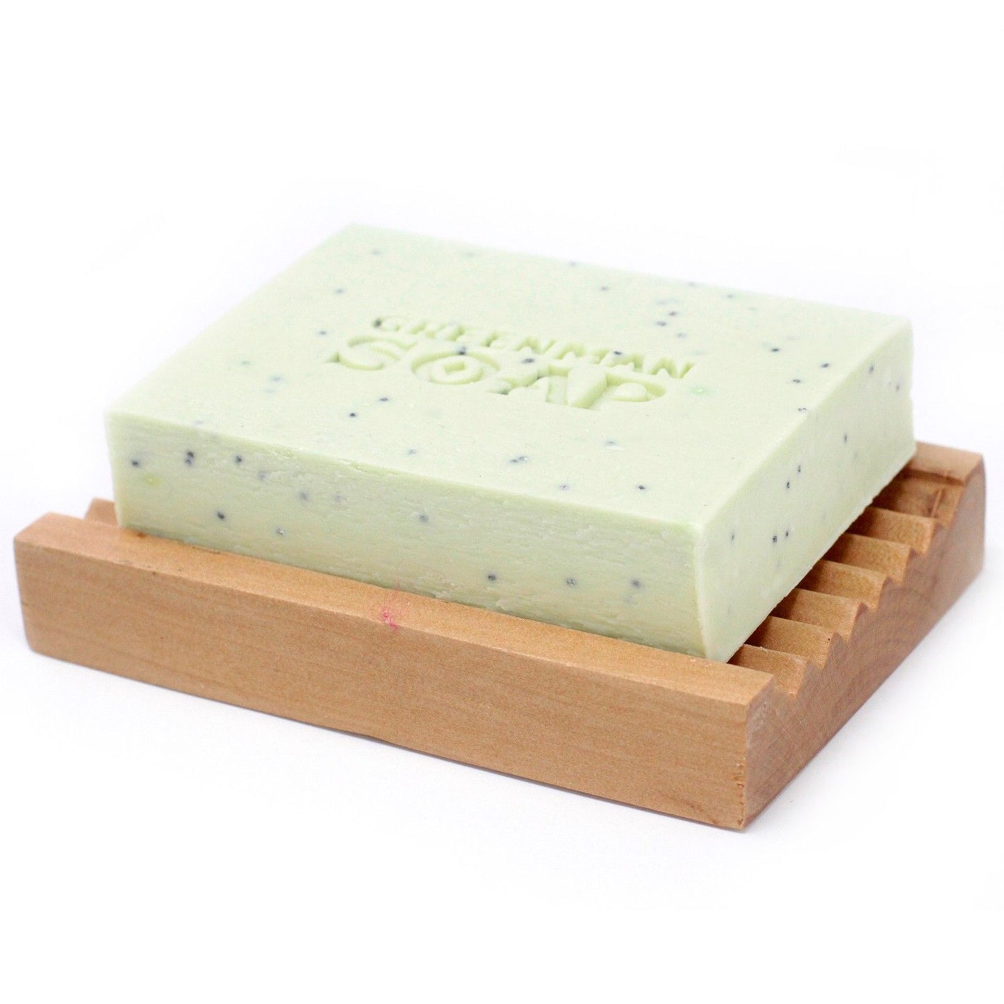 Greenman - Hand Made Soap Bar - 100g Slice - Antiseptic Spot Attack
