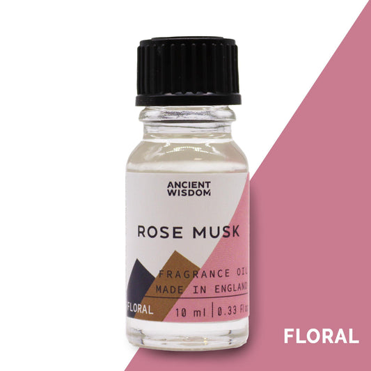 Fragrance Oil - 10ml Bottle - Rose Musk