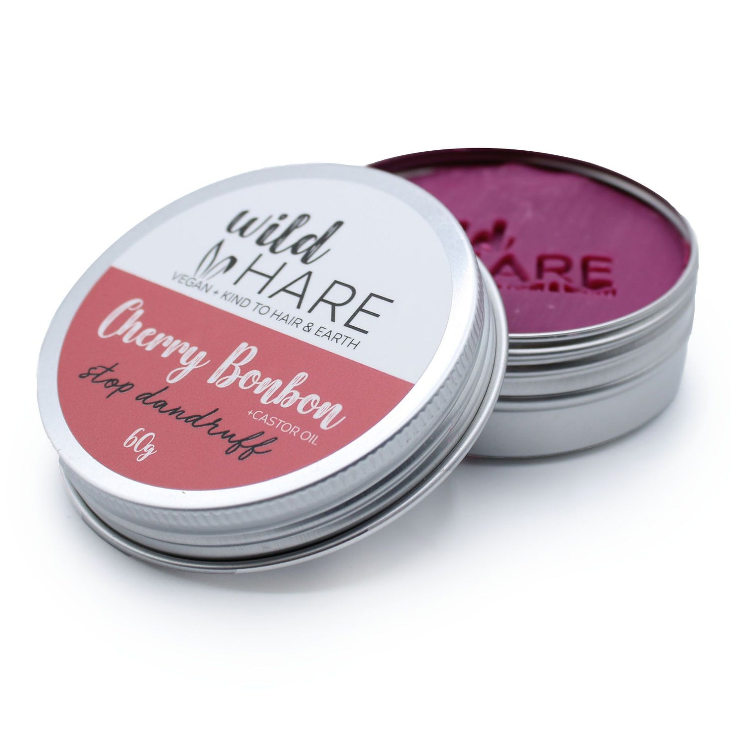 Wild Hare - Solid Shampoo - 60g Tin - Cherry Bonbon