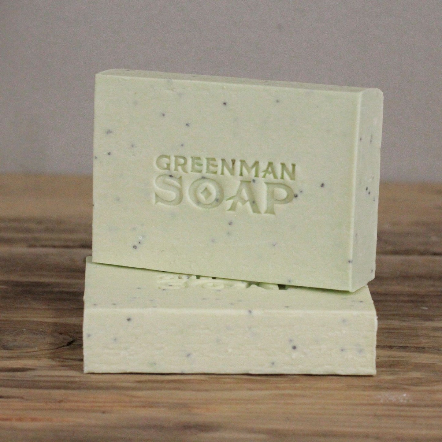 Greenman - Hand Made Soap Bar - 100g Slice - Antiseptic Spot Attack