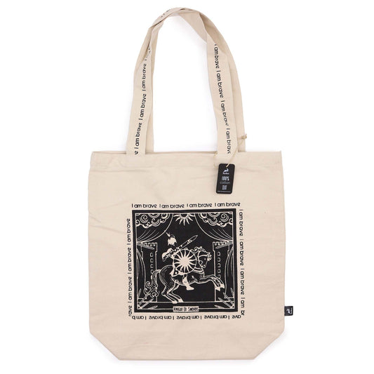 Hop Hare - Tote Bag - I am Brave