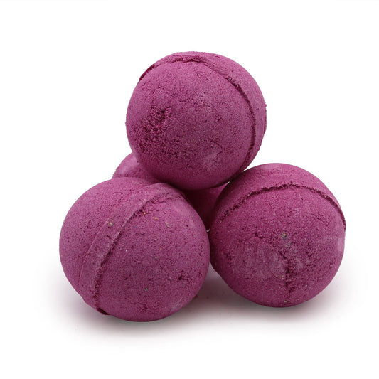 Bath Bomb with Essential Oils - Ylang Ylang and Ginger - 120g