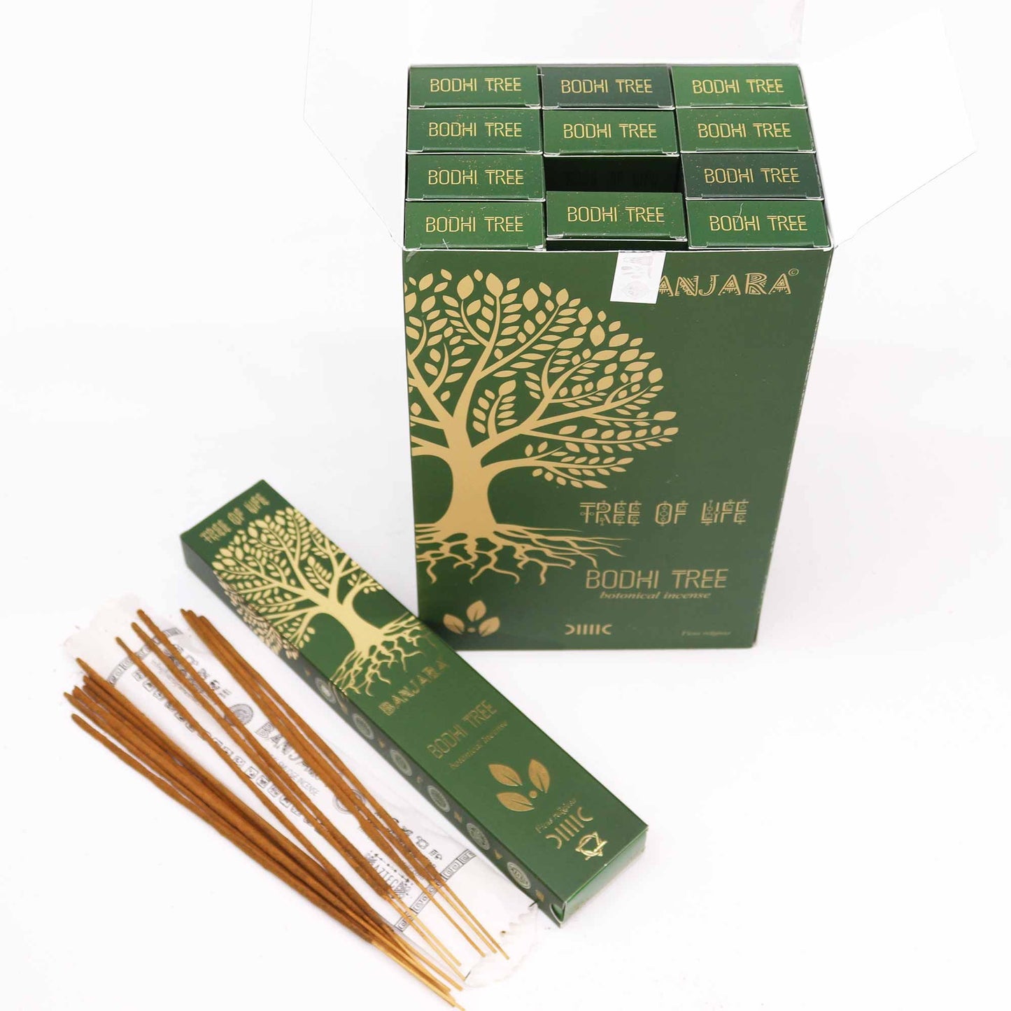 Banjara - Botanical Incense - Bodhi Tree - Pack of 12 Sticks