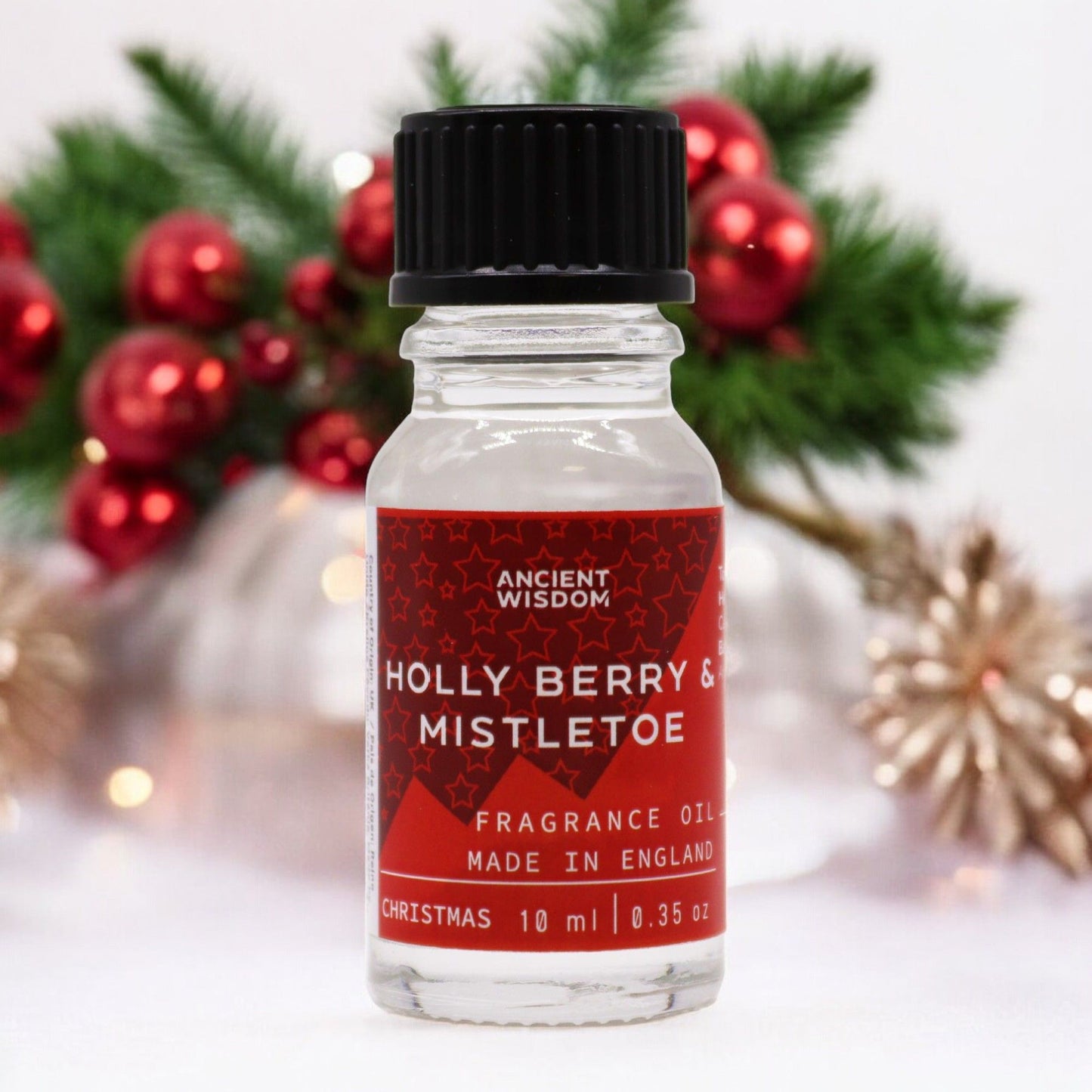 Fragrance Oil - 10ml Bottle - Holly Berry and Mistletoe