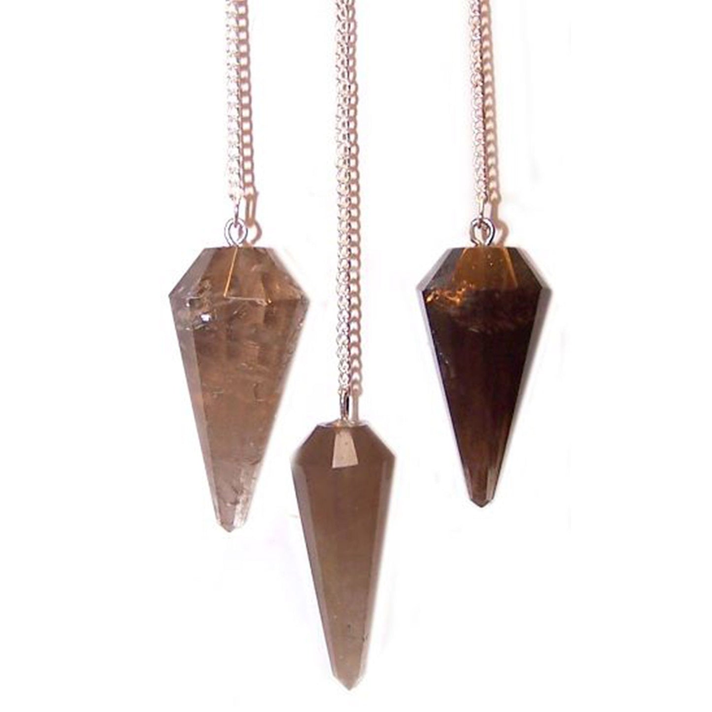 Gemstone Magic Pendulum - Smoky Quartz
