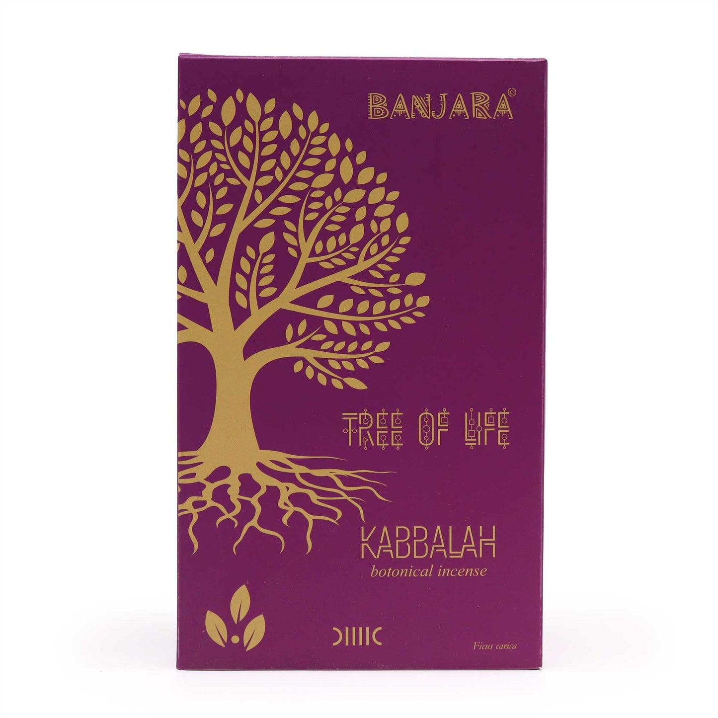 Banjara - Botanical Incense - Kabbalah - Pack of 12 Sticks