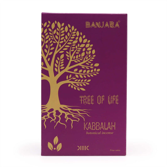 Banjara - Botanical Incense - Kabbalah - Pack of 12 Sticks