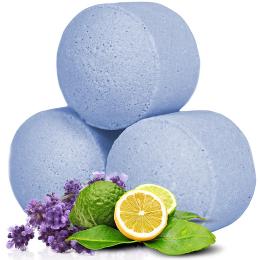 Mini Bath Bombs - Bergamot & Lavender Chill Pills - 90 Piece Bulk Box 1.3kg