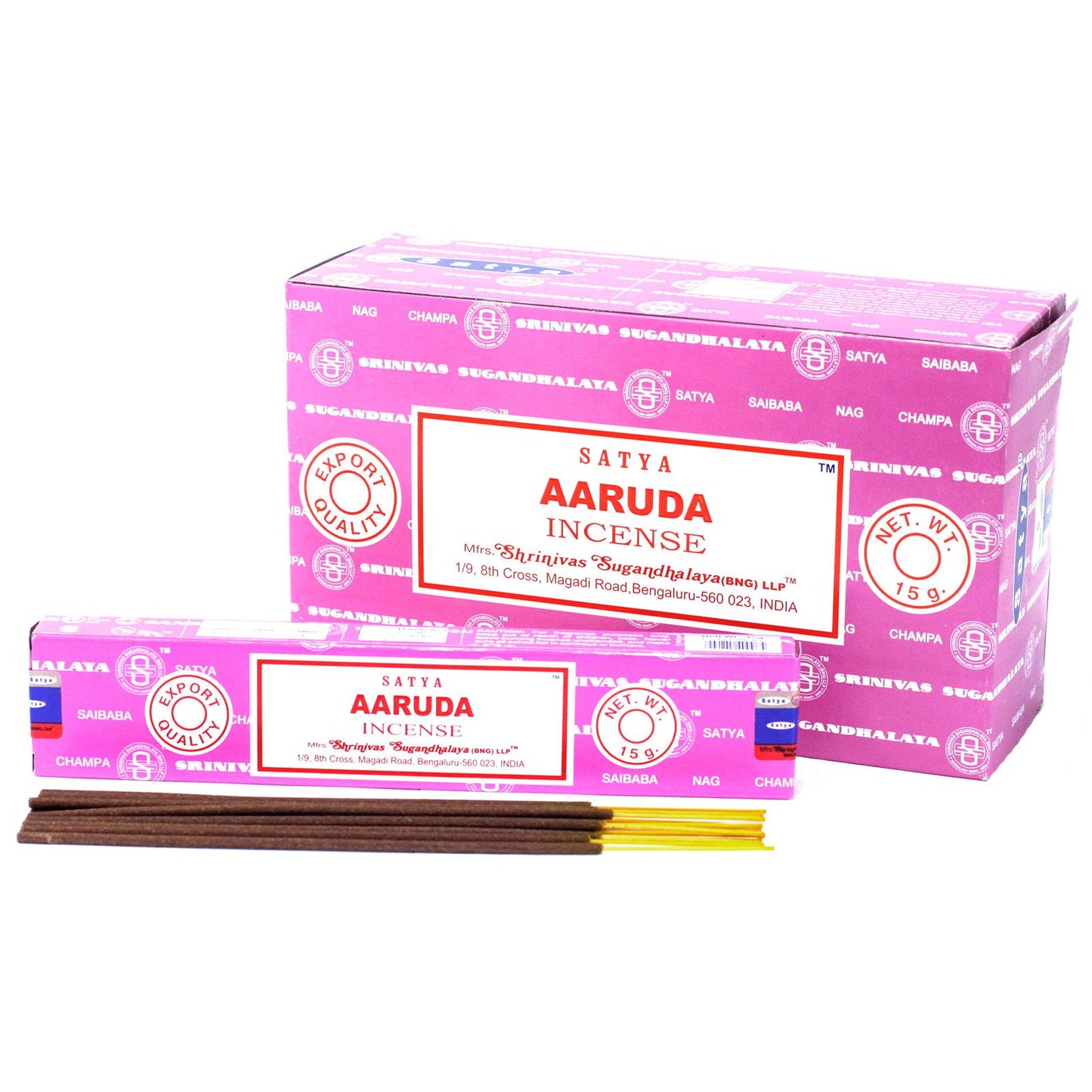 Satya Incense - Aaruda - Pack of 15 Sticks