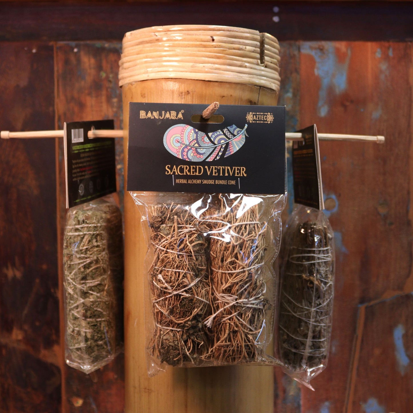 Banjara Smudge Sticks - Vetiver - Pack of 2