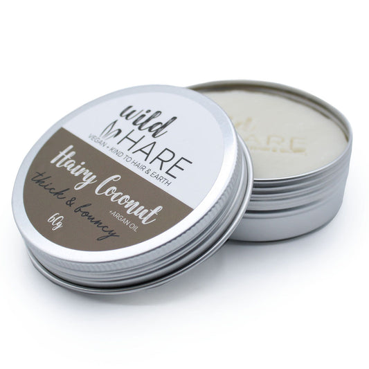 Wild Hare - Solid Shampoo - 60g Tin - Hairy Coconut