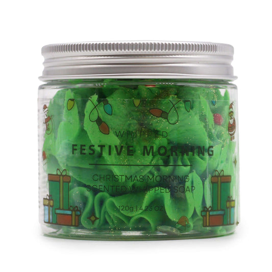 AW Home - Whipped Soap - 120g Jar - Festive Morning