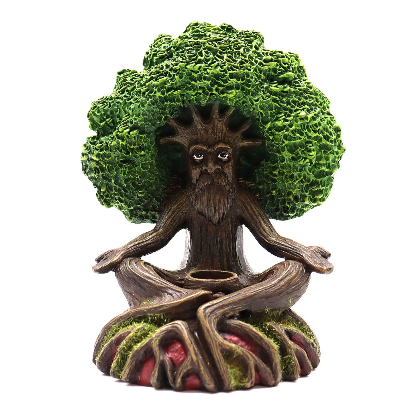 Backflow Incense Burner - Wise Old Tree Man of the Forest -17cm