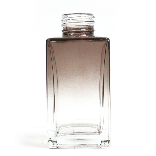 Apothecary Supplies - Charcoal Glass Bottle - 100ml - Square Tall