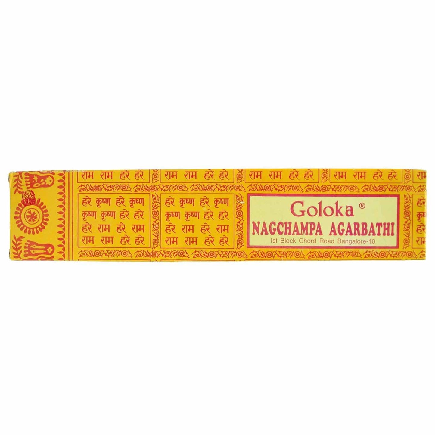 Goloka Incense - Nag Champa - Pack of 16 Sticks