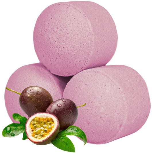 Mini Bath Bombs - Passion Fruit Chill Pills - 90 Piece Bulk Box 1.3kg
