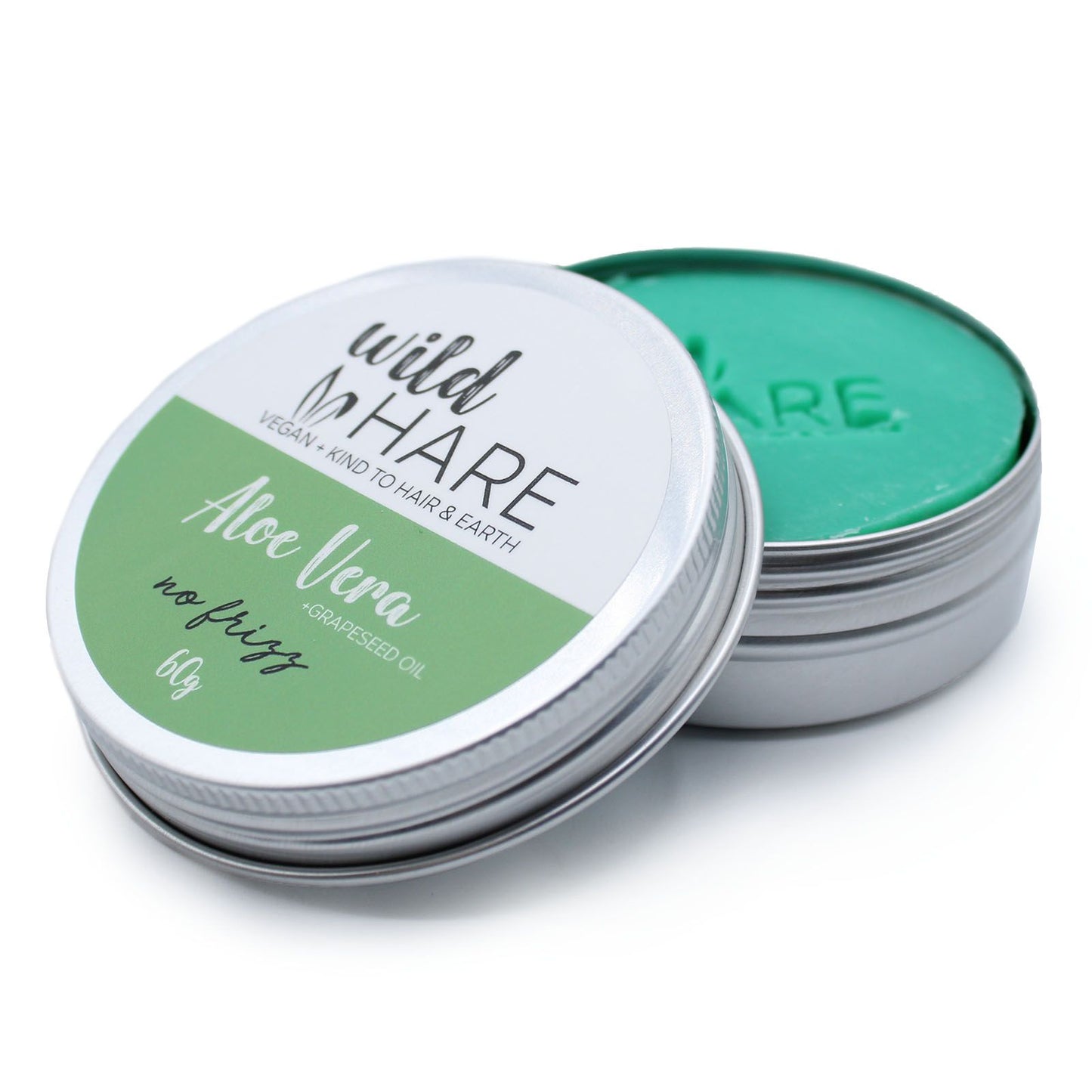 Wild Hare - Solid Shampoo - 60g Tin - Aloe Vera