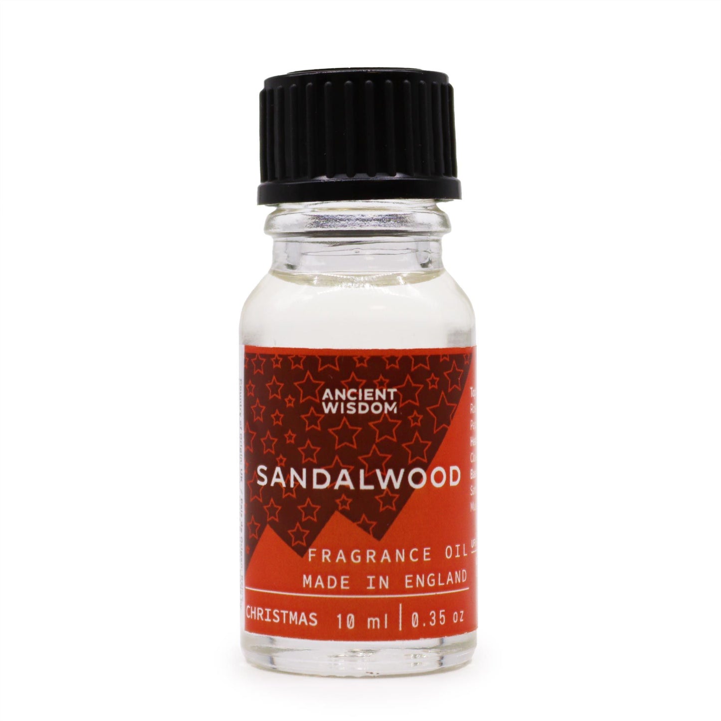Fragrance Oil - 10ml Bottle - Christmas Sandalwood