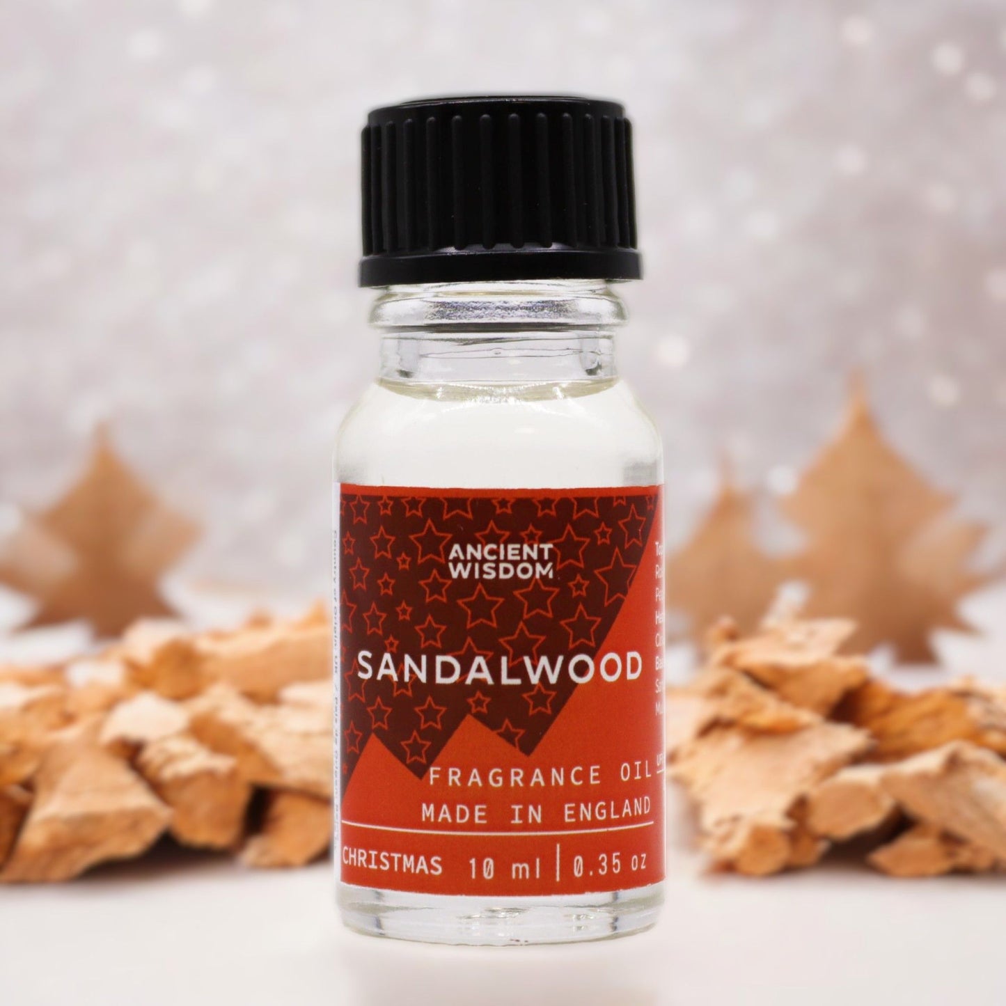Fragrance Oil - 10ml Bottle - Christmas Sandalwood