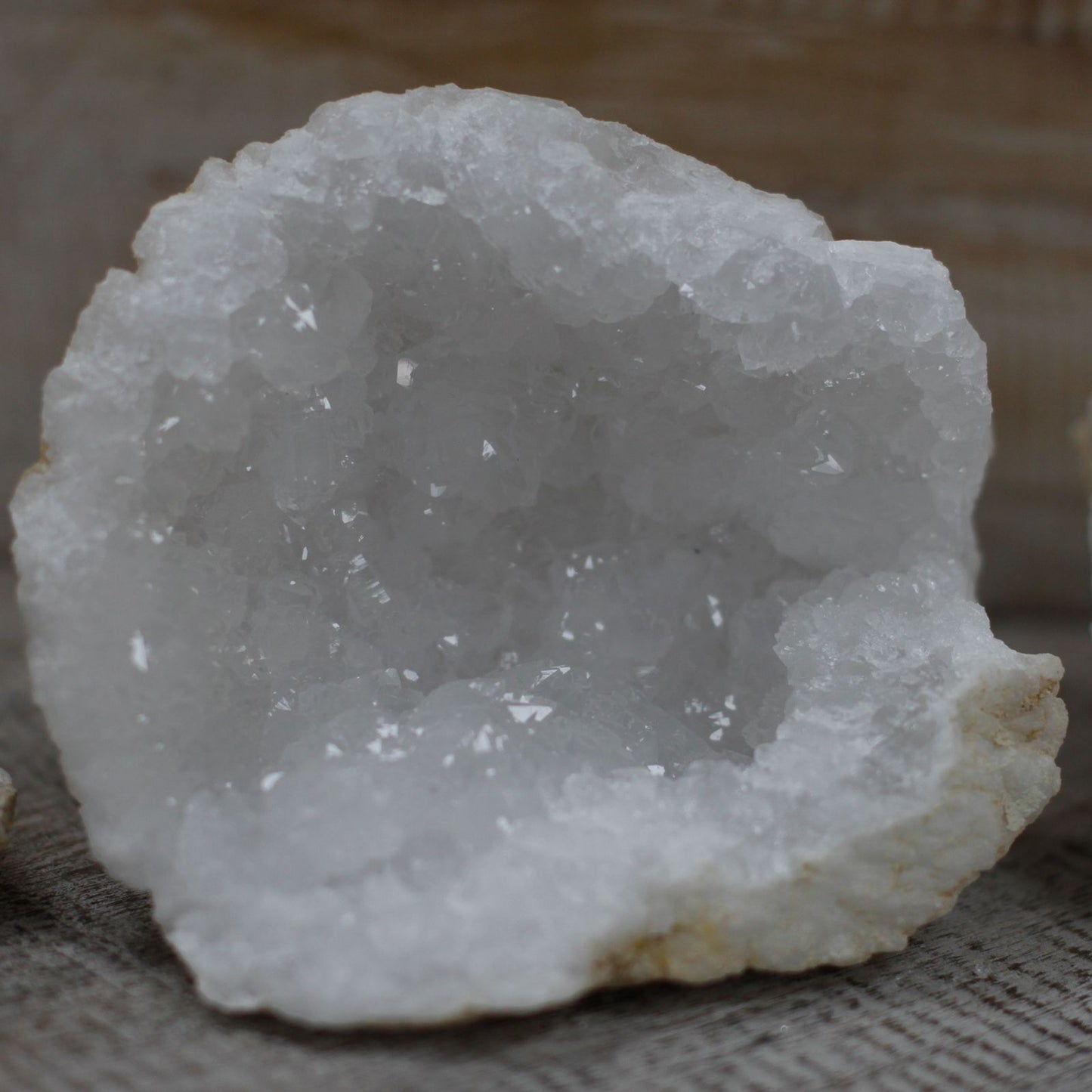 Natural Unopened Raw Geode -  8cm x 8cm x 4cm