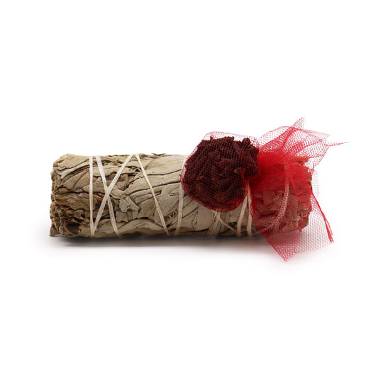 Artisan Smudge Stick - White Sage with Clove - 10cm