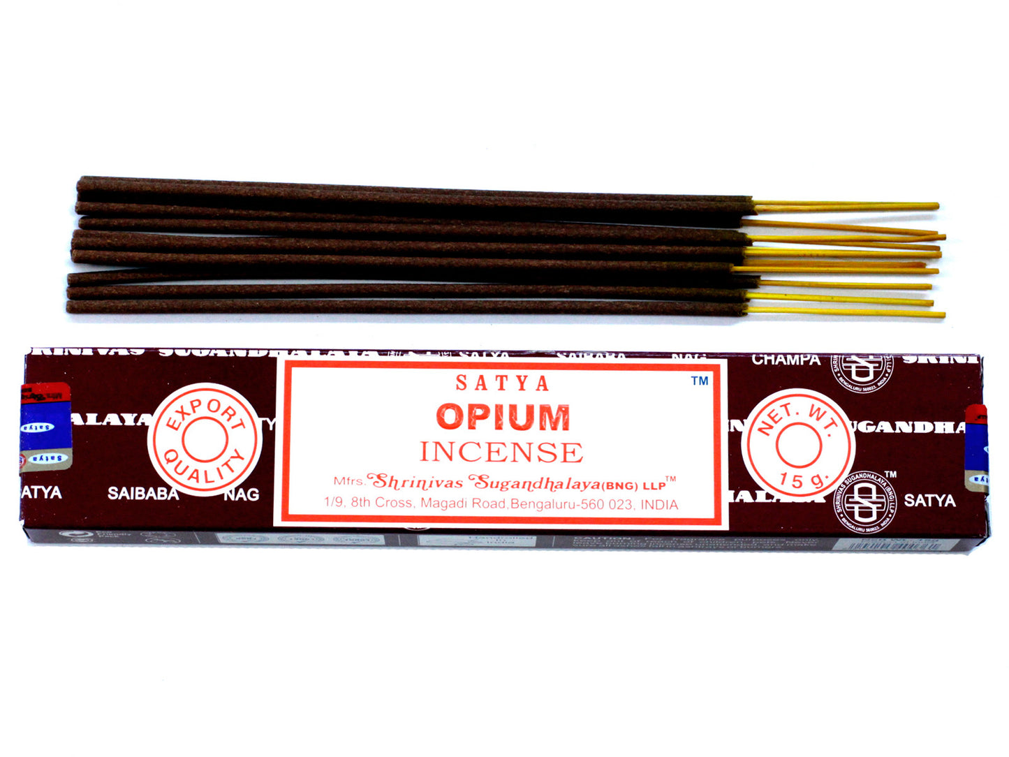 Satya - Incense Sticks - Opium - Pack of 15