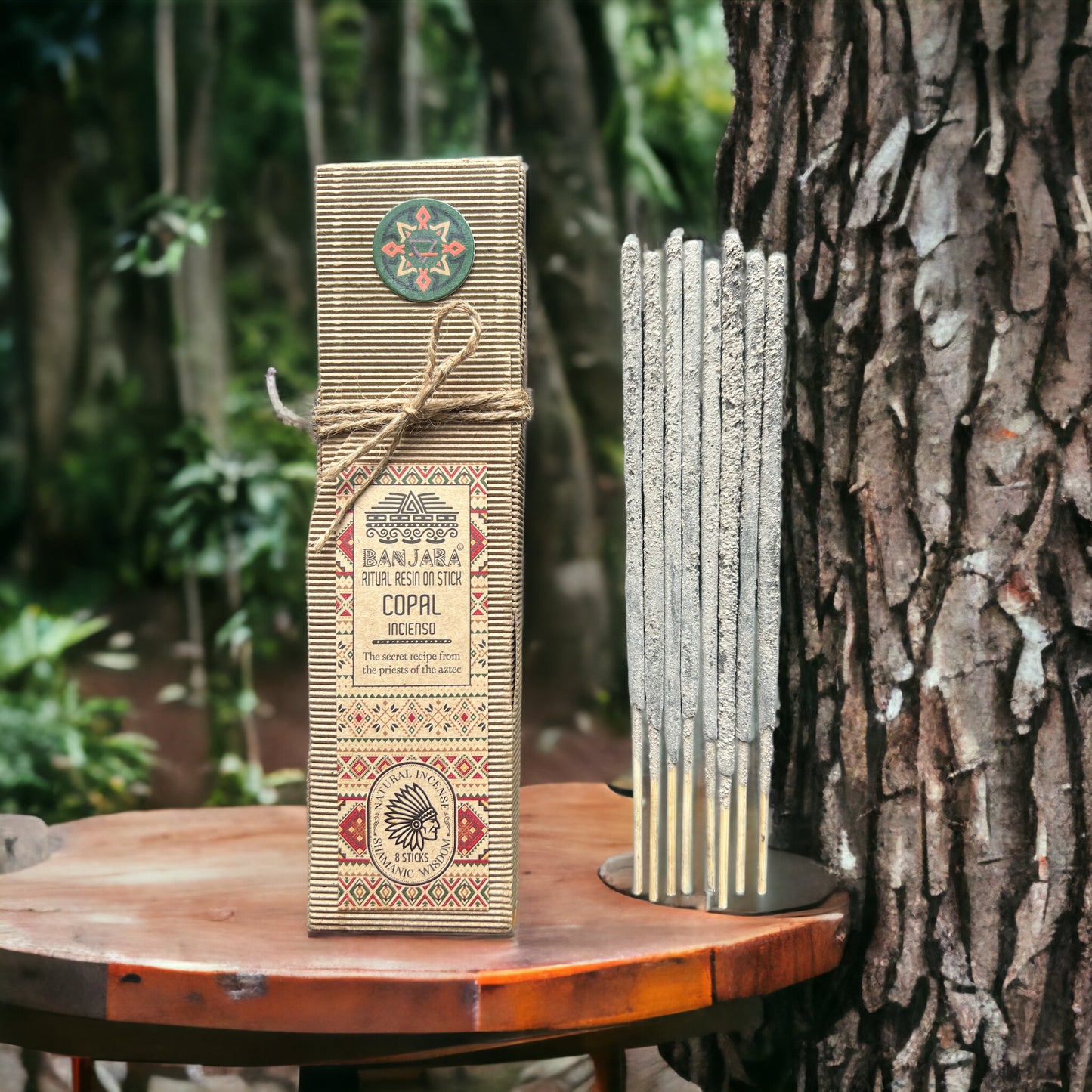 Banjara - Ritual Resin On Stick - Copal - Pack of 8