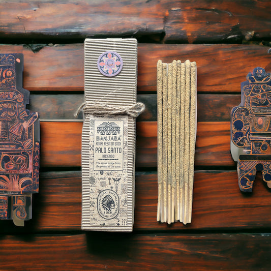 Banjara - Ritual Resin On Stick - Palo Santo - Pack of 8