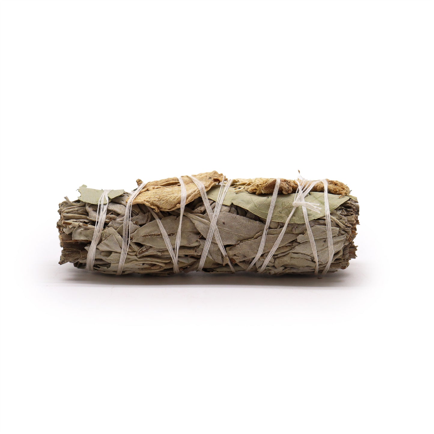 Artisan Smudge Stick - White Sage with Eucalyptus and Ginger - 10cm