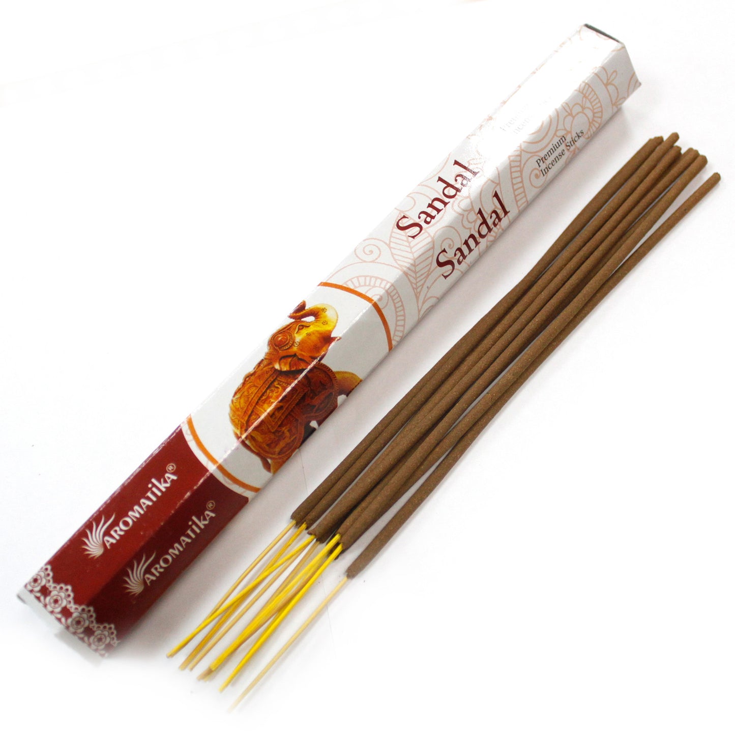 Aromatika - Premium Incense Sticks - Sandalwood - Pack of 20