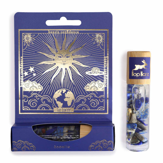 Hop Hare - Essential Oil and Sodalite Roll On - Tarot Card - The Sun